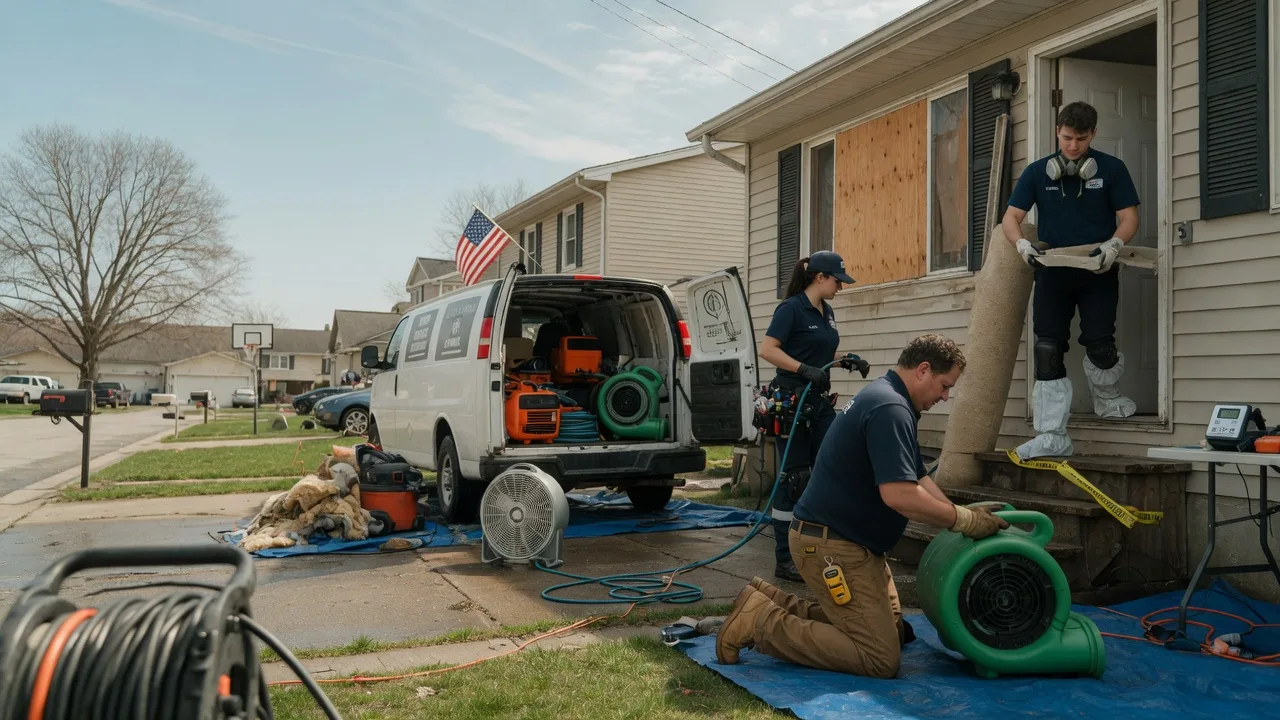 Water Damage Restoration in Lafayette, MN near me